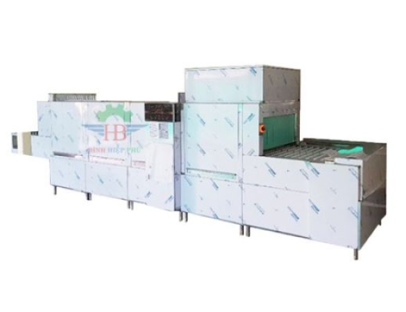 Máy rửa khay, chén, đĩa băng tải